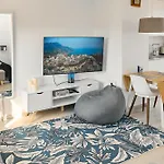 Beachfront Studio, Sea Views, Rooftop Terrace, Playa De Aro Appartement Castell-Platja d'Aro