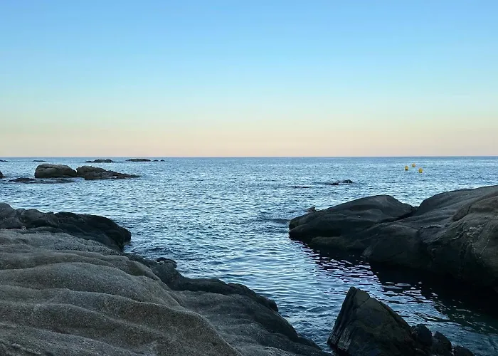 Apartment Beachfront Studio, Sea Views, Rooftop Terrace, Playa De Aro