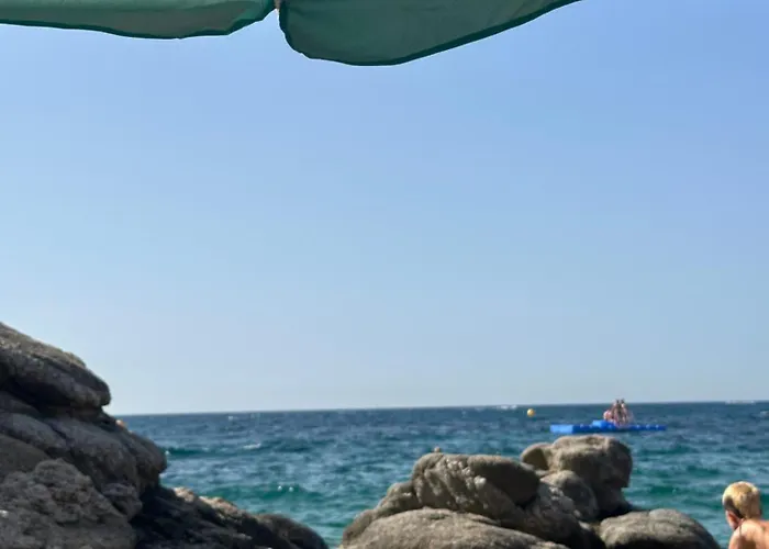 Beachfront Studio, Sea Views, Rooftop Terrace, Playa De Aro Apartment