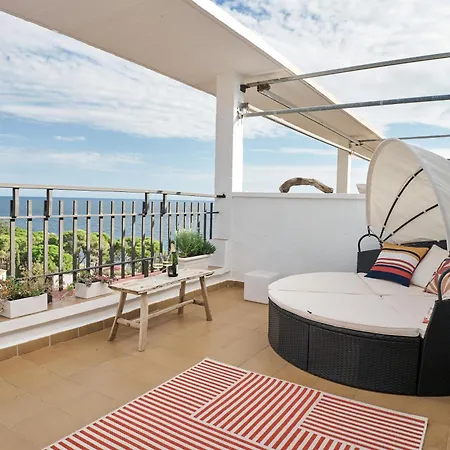 شقة Beachfront Rooftop Haven In Playa De Aro