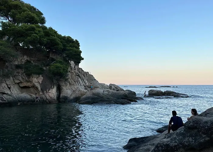 Beachfront Rooftop Haven In Playa De Aro