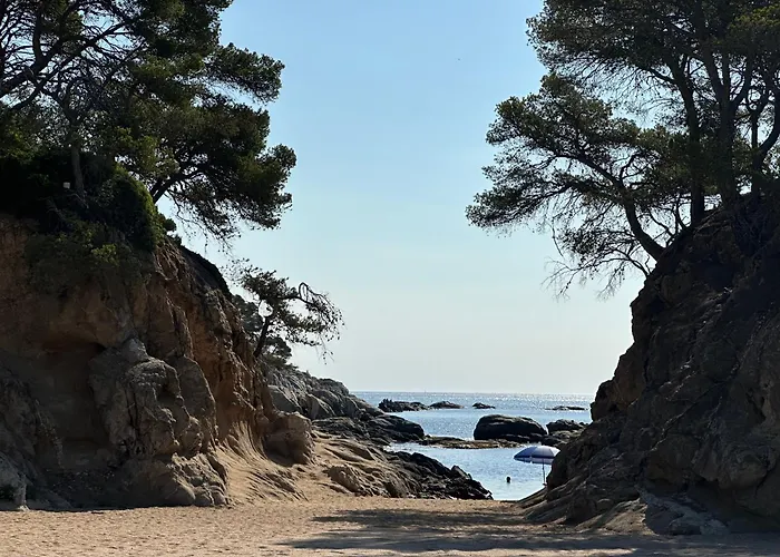 Beachfront Studio, Sea Views, Rooftop Terrace, Playa De Aro